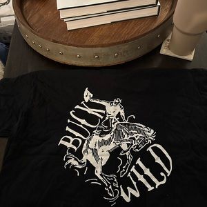 SOLD!!! Western graphic tee cropped